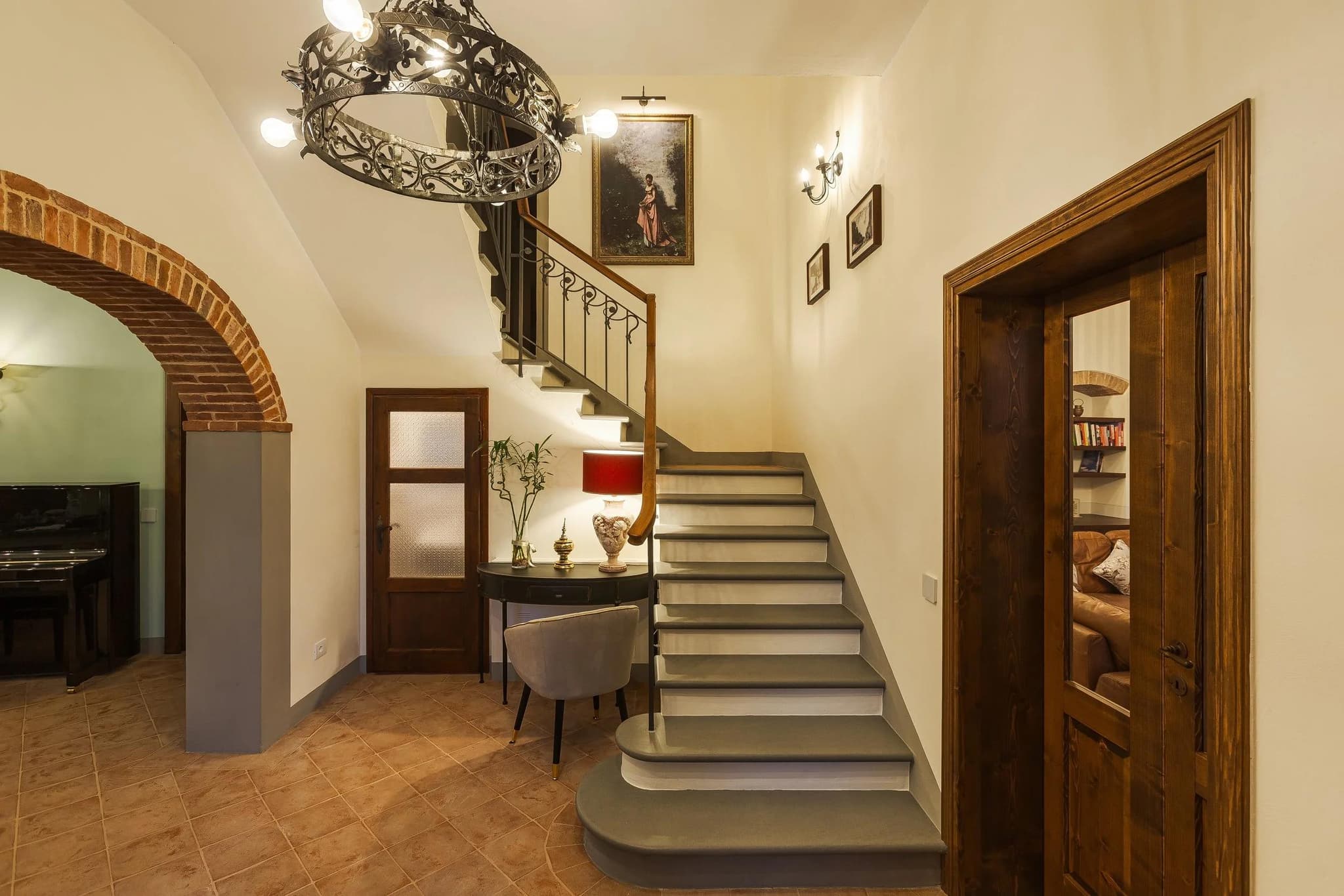 Villa entrance