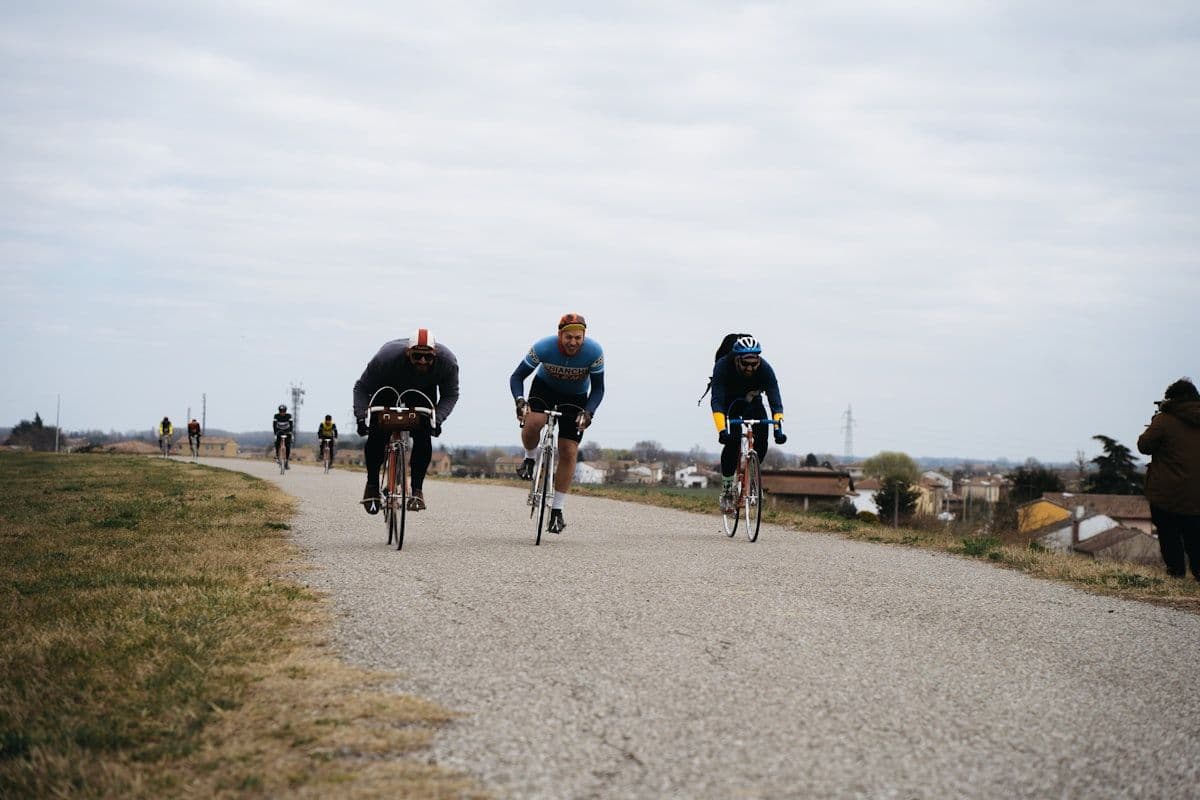 Cycling Through Vineyards